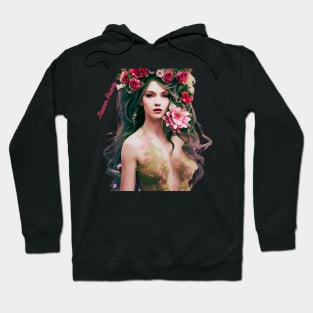 flowers in hair Hoodie